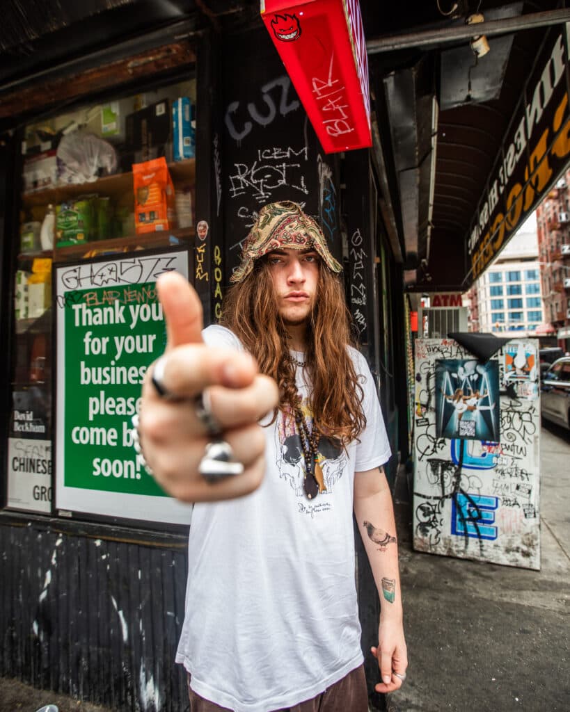 21-year-old Washington Heights hip-hop artist Lord Sko